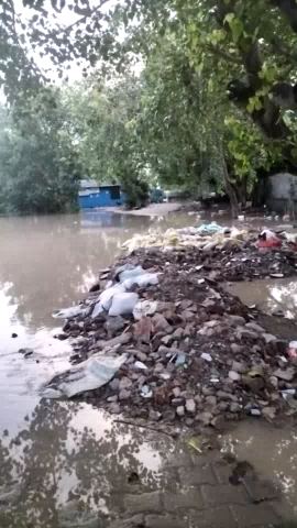 Delhi ke Geeta colony #Yamuna nadi mein badh I pani ka star aur badha