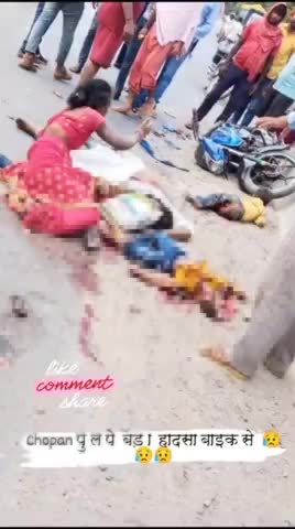 Chopan पुल पर एक्सीडेंट 😭 
News - Sonbhadra
#Diwakar Reporter