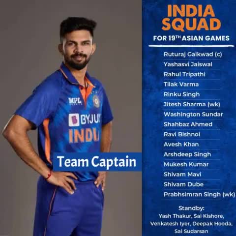 #Asian game ke liye team india#2023#