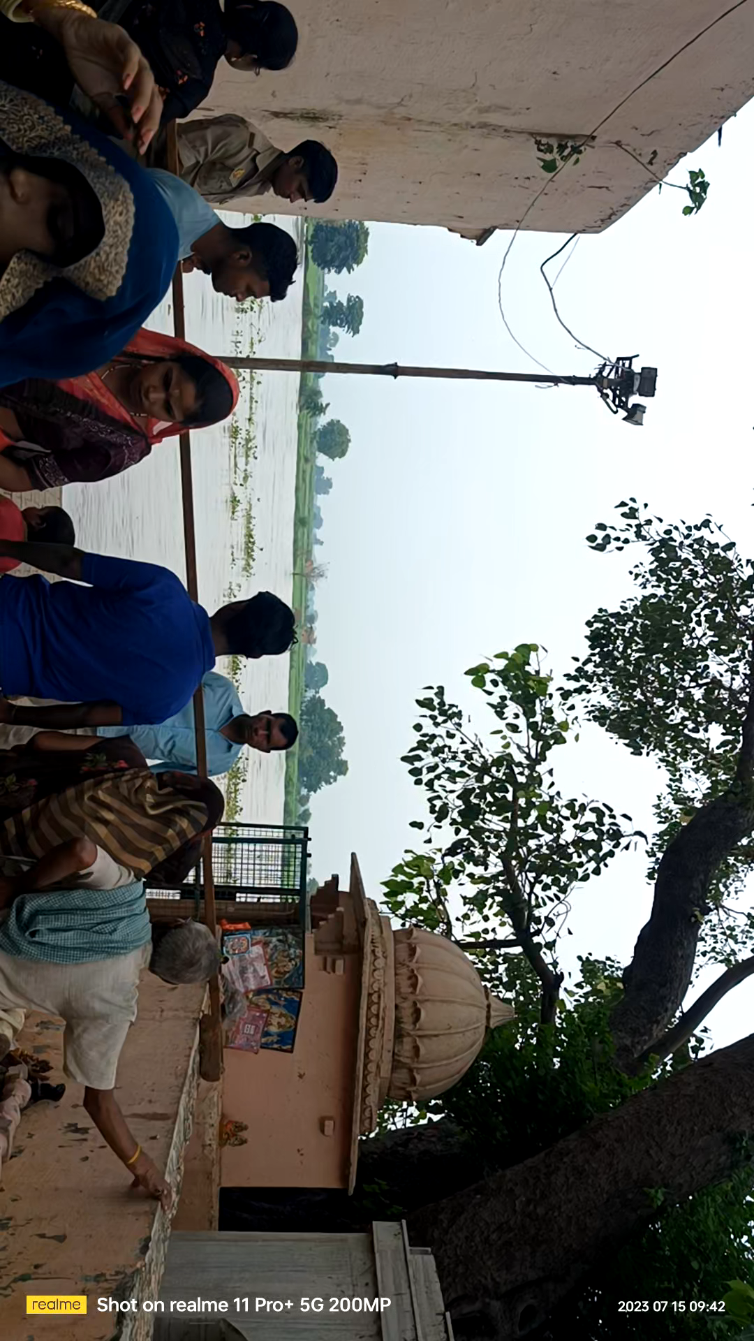 रेणुका धाम #शनि देव मंदिर #यमुना नदी में पानी red जोन के पार हाई अलर्ट जारी