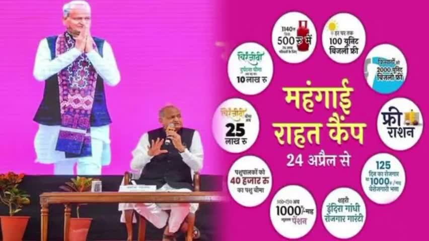 #महंगाई_राहत_केंप में 10 योजनाओं में मिली बढ़ौतरी के बारे में विस्तृत जानकारी दी 
#JanSammanJaiRajasthan