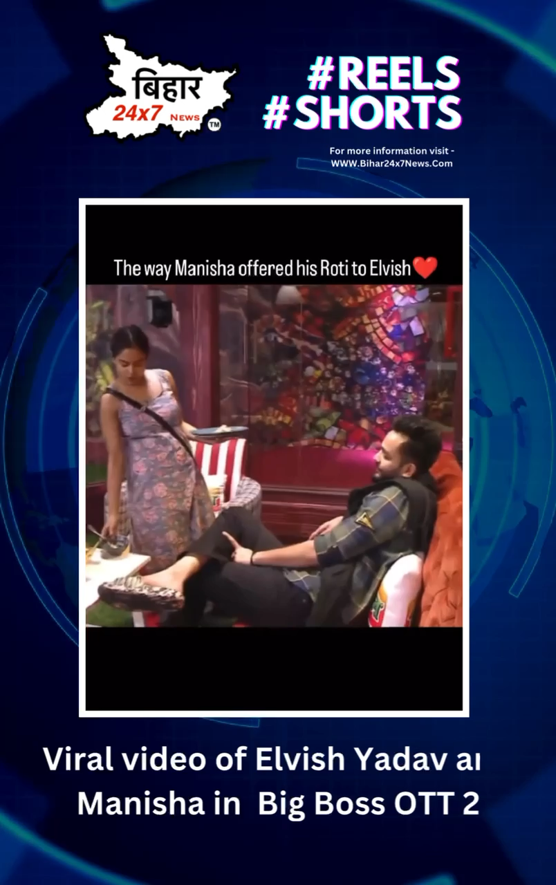 Viral video of Elvish Yadav and Manisha in  Big Boss OTT 2 #biggboss #salmankhan #elvishyadav #manisha #viral #video