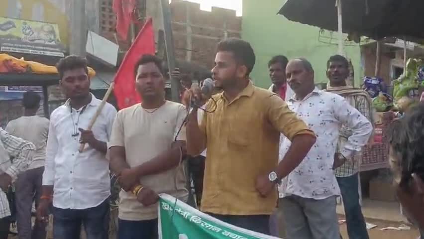 AISA के तरुण कुमार ने मणिपुर ,बीजेपी सहींत वर्तमान विधायक पर निशाना साधा #पांकी प्रखंड