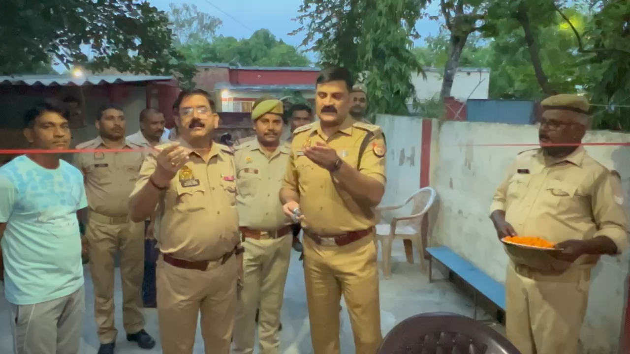 थाना मुगलसराय पंडित दीन दयाल उपाध्याय नगर रेल वे चौकी का जीर्णोद्वार #anirudhasingh