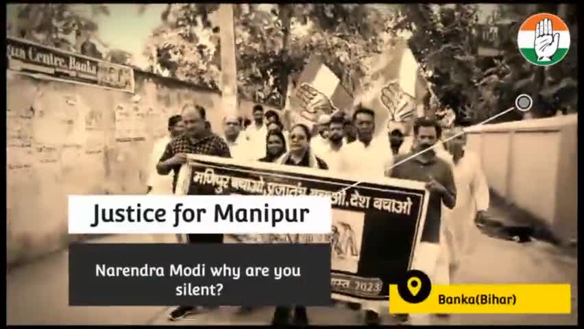 यह शर्मनाक है कि न तो #मणिपुर CM को हटाया गया ओर न ही अब तक कोई कार्यवाही की गई।
