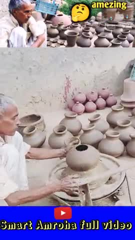 मिट्टी के बर्तन कैसे बनते है  #बर्तन #kumhar  #vlog #shorts
