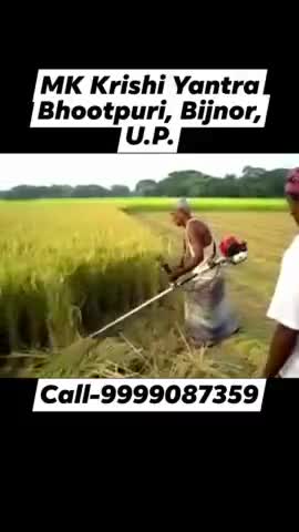#Rice #Mini #Handy #Reaper/#Paddy #Harvester/Rice #Cutter/Paddy Cutter/#Brush_Cutter/#Crop #Cutting #Machine #Bijnor #up