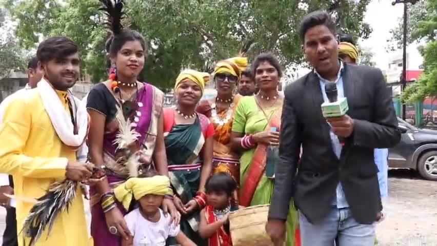 9 अगस्त को बहुत धूमधाम से आदिवासी दिवस मनाया गया जांजगीर-चांपा में