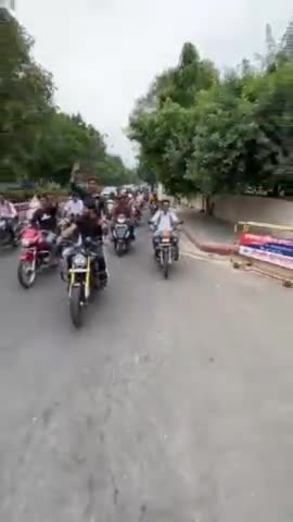 लाडपुरा: छात्र संघ चुनाव करवाने सहित तीन सूत्रीय मांगो के लेकर प्रदर्शन कर उच्च शिक्षा मंत्री  के नाम सोंपा ज्ञापन। #college