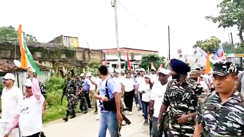 चक्रधरपुर: चक्रधरपुर के पोटका से आज़ादी के रंग #56 सीकेपी के संग 'वॉक ए थोन'  पैदल मार्च कार्यक्रम आयोजित