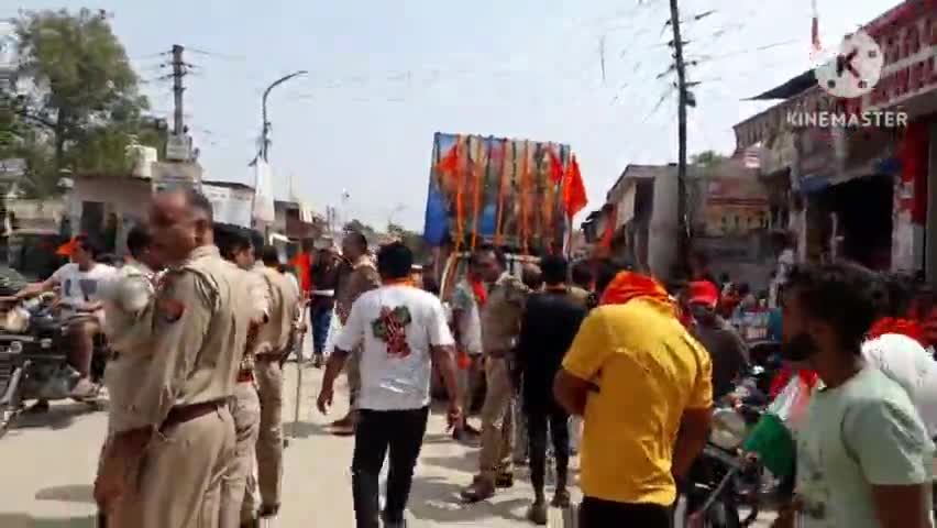 झिंझाना कस्बे के आर्य समाज मंदिर से अखंड भारत संकल्प दिवस के रूप में बाइक रेली निकालकर आयोजन किया