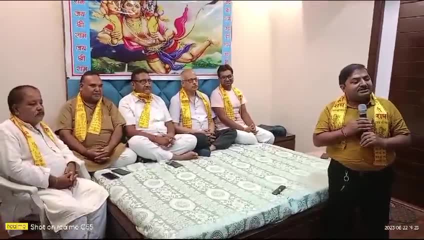 फेसबुक लाइव हनुमान चालीसा भाग 140 आज अशोक जी,राजू जी ,नवींन जी,विजयपाल जी,नीतीश जीबीके साथ सम्पन्न हुआ #सन्दीप_खण्डेलवाल