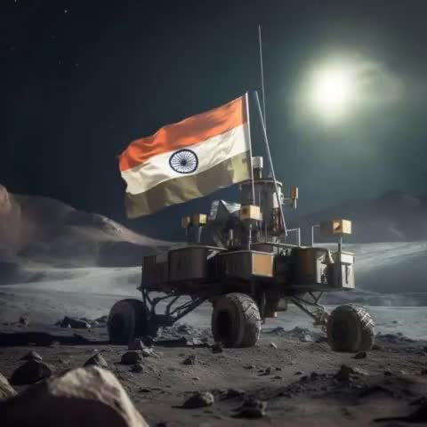 लेंडिंग करने के लिए पुरी तरह तैयार है: तस्वीरें शेयर करते हुए इसरो #nationalpublicnews #isro #chandrayan3 #news1bihar.co