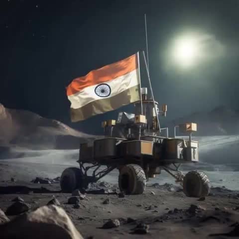 चंद्रयान 23 अगस्त 2023 बुधवार संध्या 06.04  बजे चंद्रमा की सतह पर 🇮🇳 भारत माता की जय🇮🇳🇮🇳 

#Chandrayaan3 #SpaceMission #HistoryInTheMaking #Chandrayaan3Landing #ISRO #love 🇮🇳🇮🇳