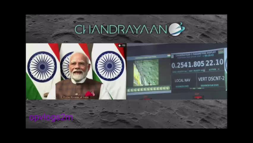चंद्रयान 3 की सफल लैंडिंग चंद्रमा की सतह पर हो चुका है।#isro#chandrayan3#moonmission #moon #space