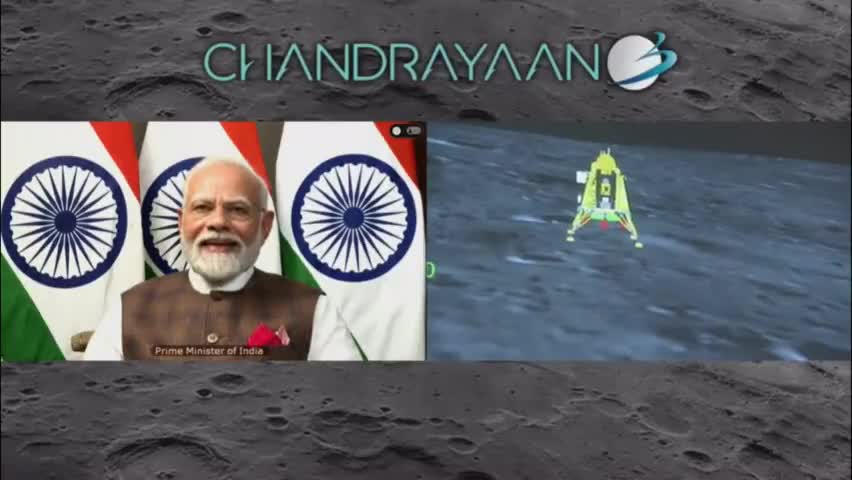 #चांद पर सफल लैंडिंग, #चंद्रयान3 #बधाई #isro के साथ जुड़े सभी वैज्ञानिकों को। #जय_हिंद #गौरवपूर्ण_ क्षण