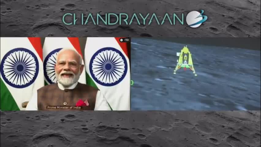 140 करोड़ भारतीयों के सपनों के साथ चन्द्रमा पर उतरा चन्द्रयान-3

#जय_हिन्द! 🇮🇳