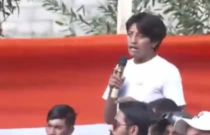 #Kargil में एक युवक ने #rahulgandhi जी से कहा :