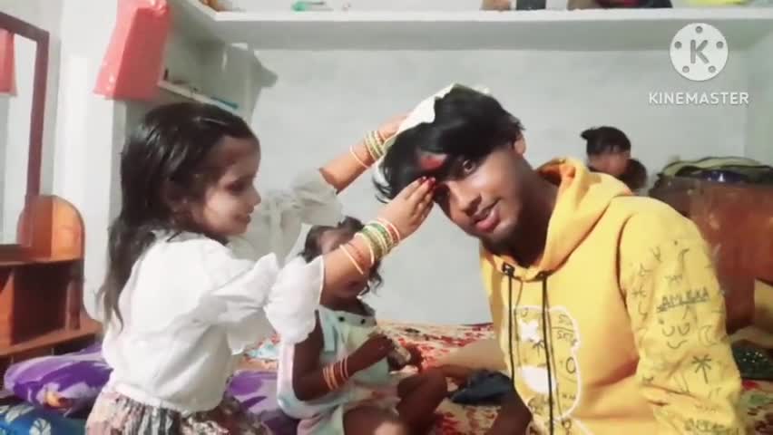 9:02 के बाद मनाया गया रक्षाबंधन#rakchabandhan #rakhi #bahenone manaya rakhi