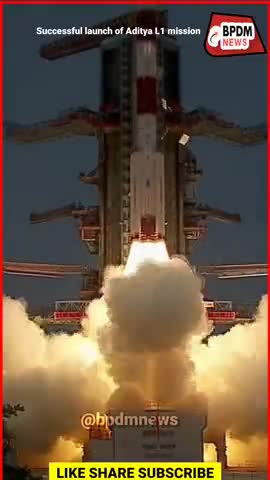 #Launch of PSLV C-57 #adityal1 #mission #missionsun #isro #sdsc #space #centre #bihar #patna #viralews #trending #news