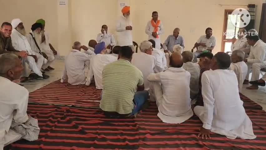बाबैन: किसानो की मांगों को लेकर भाकियू 11 सितंबर को जिलास्तर पर ज्ञापन सौंपगी 25 नवंबर को पिपली में होगी राष्ट्रीय स्तर की रैली