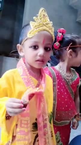 मुज़फ्फरनगर: पुर बालियान गाँव में बहुत सुन्दर राधा कृष्ण की जोड़ी #muzaffarnagarpanchayat #virle_video #viral #janmashtamispecial