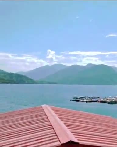 पहाड़ों का सुंदर दृश्य टिहरी की झील लबालब भरने के बाद#newsupdate #uttarakhandnews