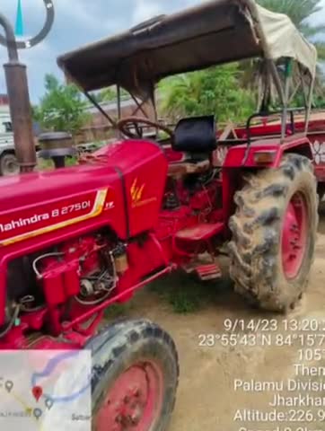 सतबरवा थाना क्षेत्र से अवैध बालू लदा ट्रैक्टर जब्त