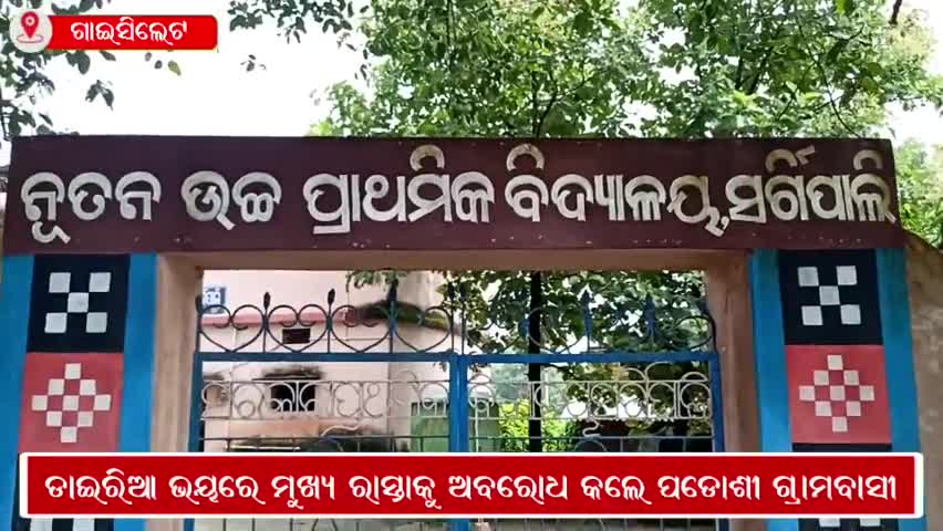 ଗାଇସିଲେଟ୍: ଡାଇରିଆ ଭୟରେ ସର୍ଗିପାଲିକୁ ଯୋଡୁଥିବା ମୁଖ୍ୟ ରାସ୍ତାକୁ ଅବରୋଧ କଲେ କରିମୁଣ୍ଡା ଗ୍ରାମବାସୀ