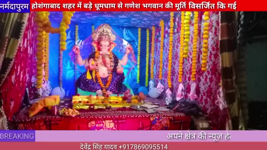 होशंगाबाद शहर : अनंत चतुर्दशी के अवसर पर भगवान गणेश की प्रतिमाएं विसर्जित की गई
#anantchaturdashi #ganesh
#visarjan
