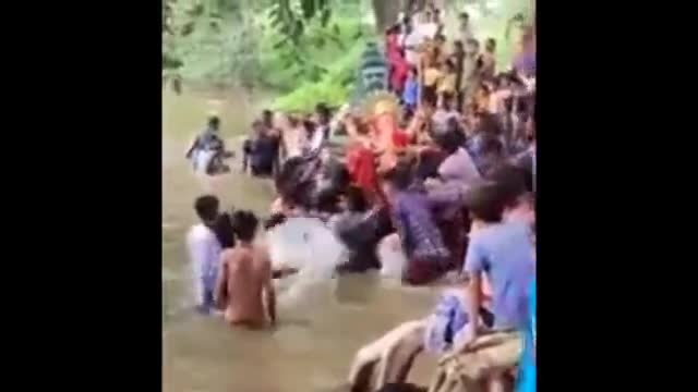 गणेश विसर्जन के दौरान देवरी में डूबने से युवक की मौत,घंटो मशक्क्त बाद निकाला जा सका शव #ganeshvisarjan