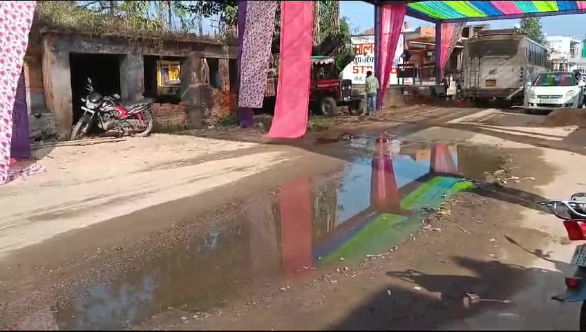 यहां हर साल नवरात्रि में करना पड़ता है जतन: लोग ग्राम पंचायत को बता रहे हैं नाकामियाब।