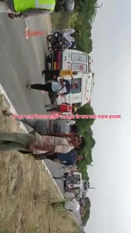 #रोहट: जोधपुर पाली नैशनल हाइवे पर बडा सड़क हादसा टला,, रोडवेज बस और डम्पर में हुई भिड़त