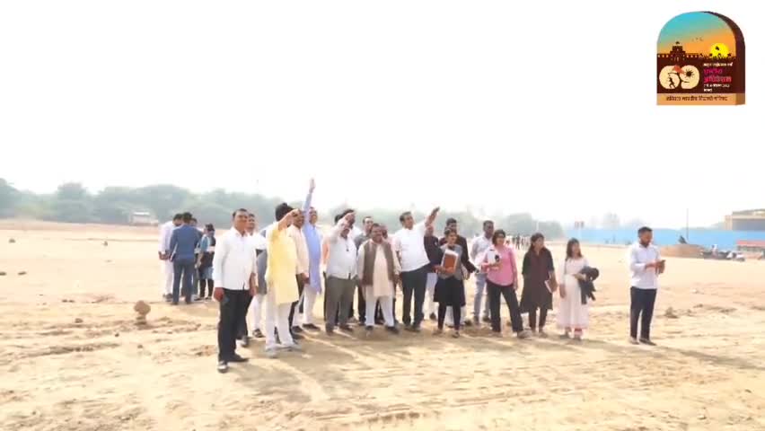 Another momentous occasion unfolds as the Sanchalan Samiti visits the venue of #69thABVPConf in Delhi.