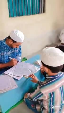 Apne Madarse Mai Bachhon Se Puchtach Krte Hue #sahebpur_kamal #panchveer #ahfoundation #viralreel