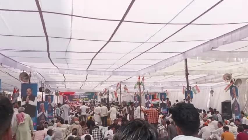 रफीक मंडेलिया नामांकन रैली और जन सभा मे चूरू की जनता भारी भीड़ की उमड़ी सुनामी#चूरू