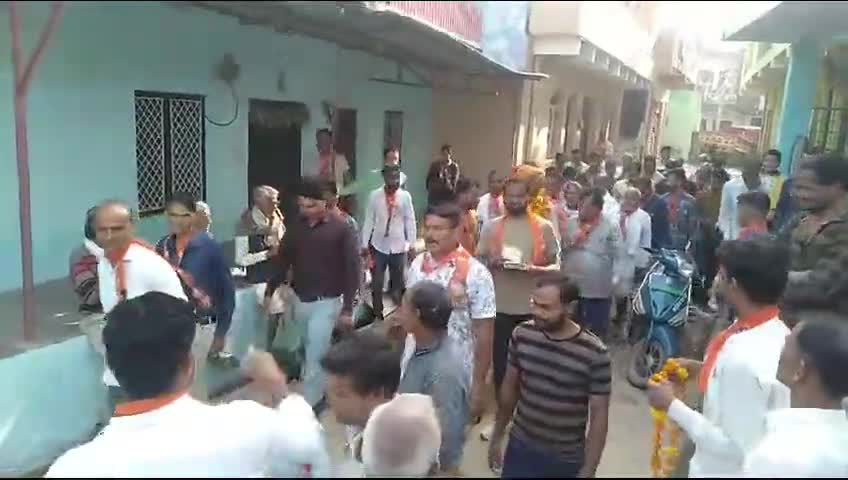 #बारां - राधेश्याम बैरवा का बारां मे जनसंपर्क जारी