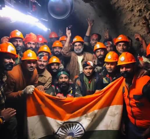 उत्तराखंड सिल्कियारा टनल में फंसे सभी #मजदूरों के बाहर आने पर बहुत बहुत बधाई और शुभकामनाएं
