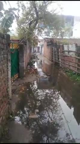 डेहरी: new dillya ward no 21 Dr rd singh ke bagal me hanuman gli me is tarah nali ka pani lga hua h #dehrionsone#dehrionsone