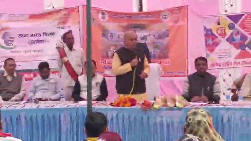 हमारा संकल्प विकसित भारत यात्रा मे तहत अमौली ब्लॉक के फिरोजपुर गांव पहुंचे कैबिनेट मंत्री श्री #राकेश सचान जी