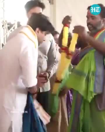 #AndhraPradesh: Union Civil Aviation Minister #JyotiradityaScindia performs bhoomi poojan of the new terminal building a
