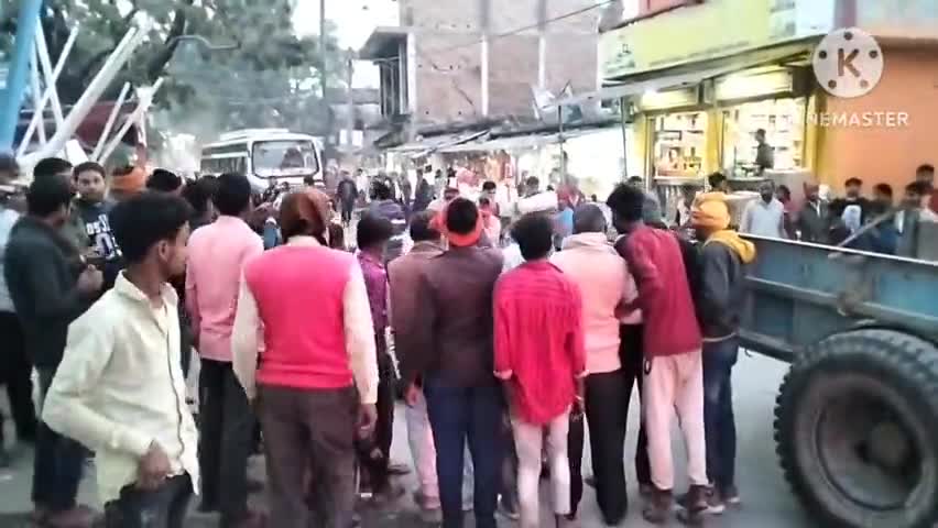 #सड़क# दुर्घटना में #पान #पता #विक्रेता की #मौत।#कोटवा# बाजार की# घटना।।