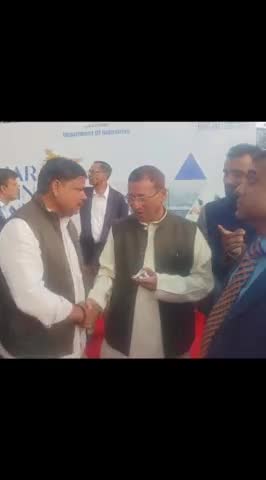 पटना ज्ञान भवन में बिहार बिजनेस इनक्लेव में उद्योग मंत्री श्री समीर महासेठ से बक्सर में SEZ के लिए बक्सर आगमन के सिलसिले में विशेष चर्चा हुई#महर्षि विश्वामित्र फाउंडेशन