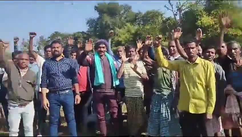 तांतनगर: सोनापोशी धोवाधोबीन होते हुए बनीसागर तक सड़क चौड़ीकरण में रैयतो तो को मुआवजा नहीं मिलने से  जिप सदस्य से किया गया शिकायत।