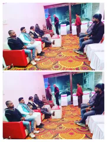 रूधौली विधान सभा क्षेत्र के #नगर_पंचायत_भानपुर में श्री विक्की सिंह जी के बहुभोज कार्यक्रम में शामिल हुआ ।