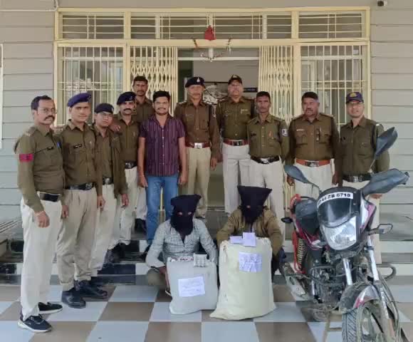 कानड़ पुलिस को मिली सफलता 22 किलो गांजे के साथ आरोपी गिरफ्तार #आगर #news_