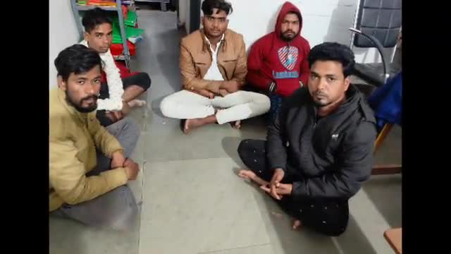 जुआडियों के विरूद्ध थाना गण्डई की कार्यवाही, 05 जुआडियों से 3110 रू. किया गया जप्त#अपराध #crim