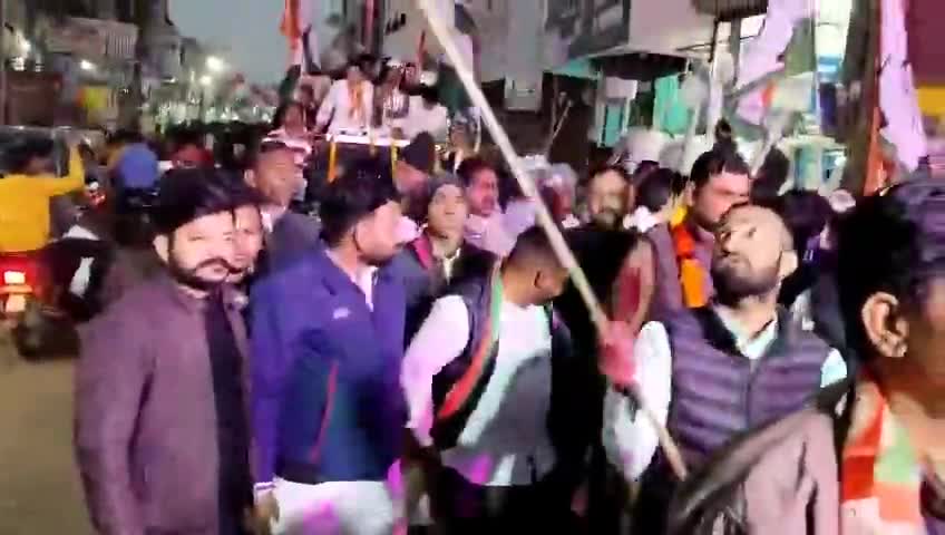#यूपी_जोड़ो_यात्रा 
शाहजहाँपुर में भव्य यात्रा निकाली गई 💪💪💪