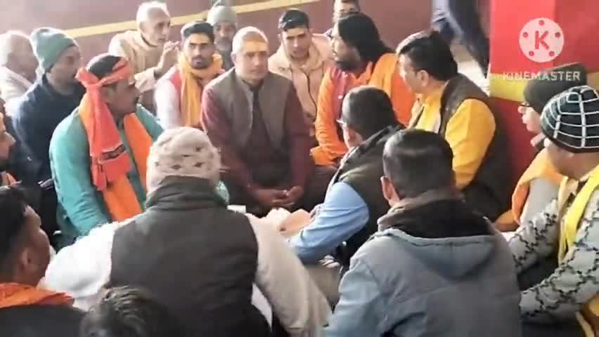 #कोटवा में #राम #भक्तों की# बैठक #आयोजित#