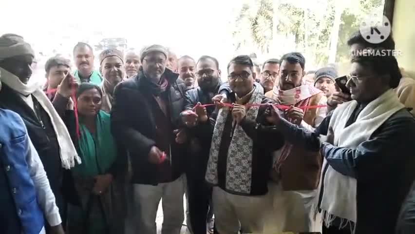 #कोटवा में #जनसूराज के #प्रखंड #कार्यालय का हुआ# उद्घाटन।।
